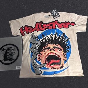 Hellstar Screaming Kid T-shirt White